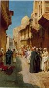 Arab or Arabic people and life. Orientalism oil paintings  437 unknow artist